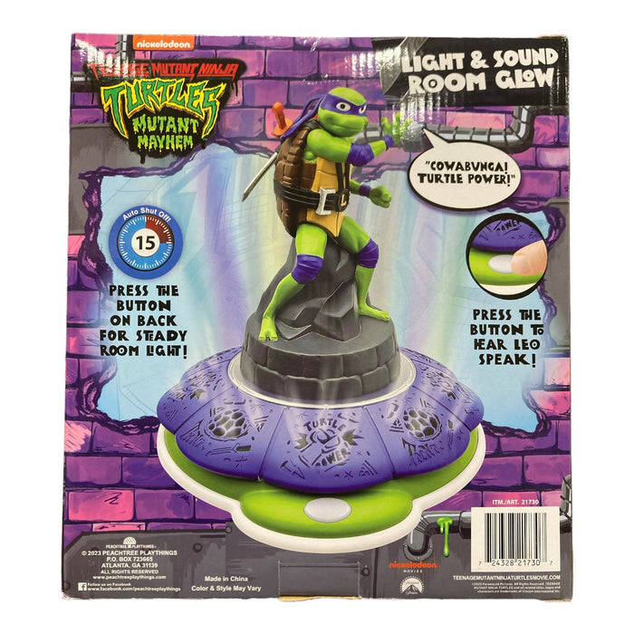 Nickelodeon Teenage Mutant Ninja Turtles Mutant Mayhem Room Glow, Leonardo