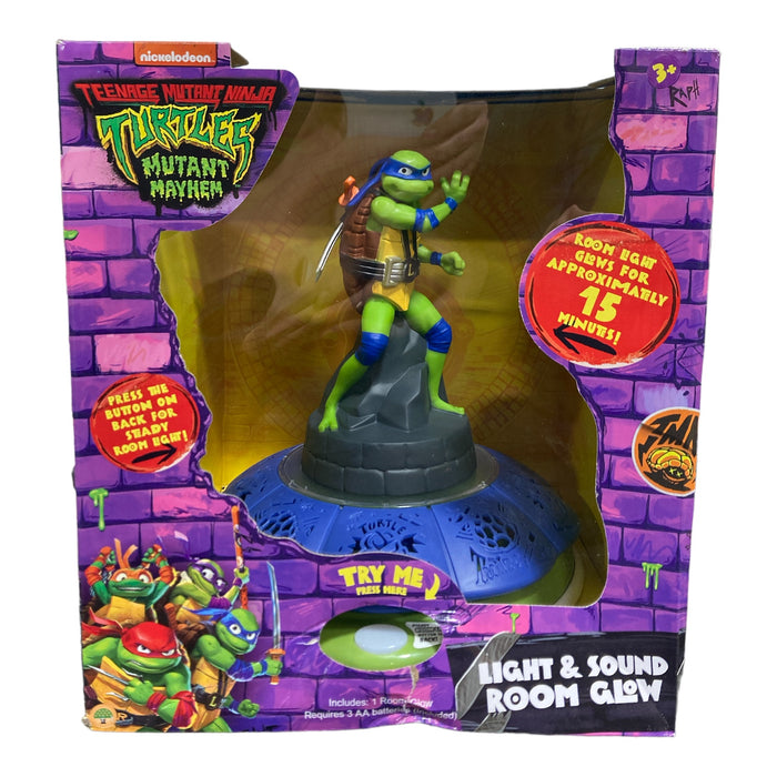 Nickelodeon Teenage Mutant Ninja Turtles Mutant Mayhem Room Glow, Leonardo