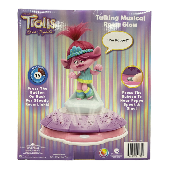 Dreamworks Trolls Band Together Talking Musical Room Glow