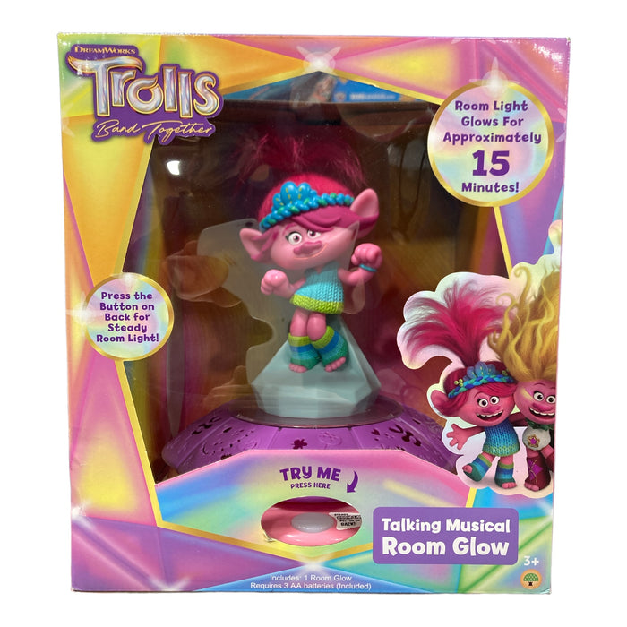 Dreamworks Trolls Band Together Talking Musical Room Glow