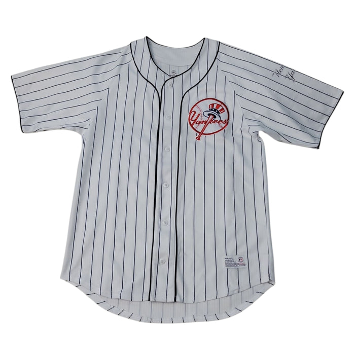 MLB Adult Button Down Embroidered Team Logo Jersey