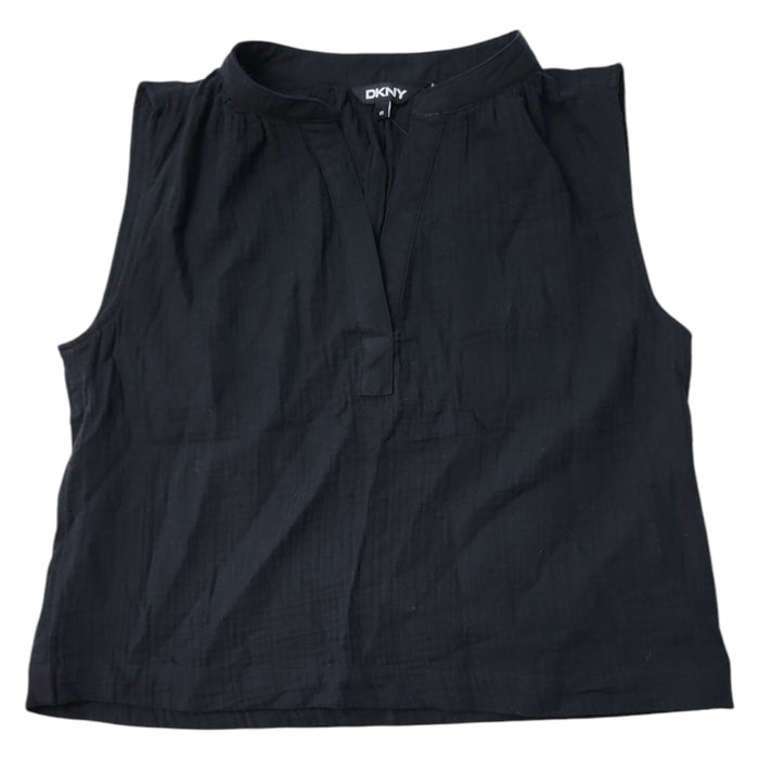 DKNY Women's Classic Fit Gauze Sleeveless Tank Top