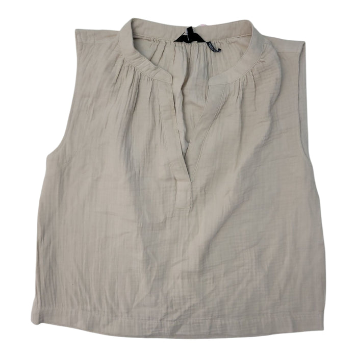 DKNY Women's Classic Fit Gauze Sleeveless Tank Top