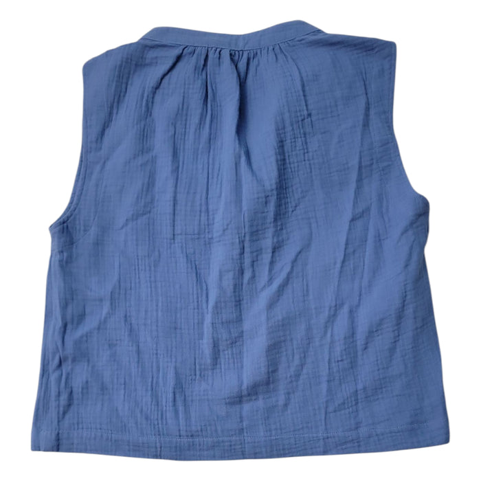 DKNY Women's Classic Fit Gauze Sleeveless Tank Top