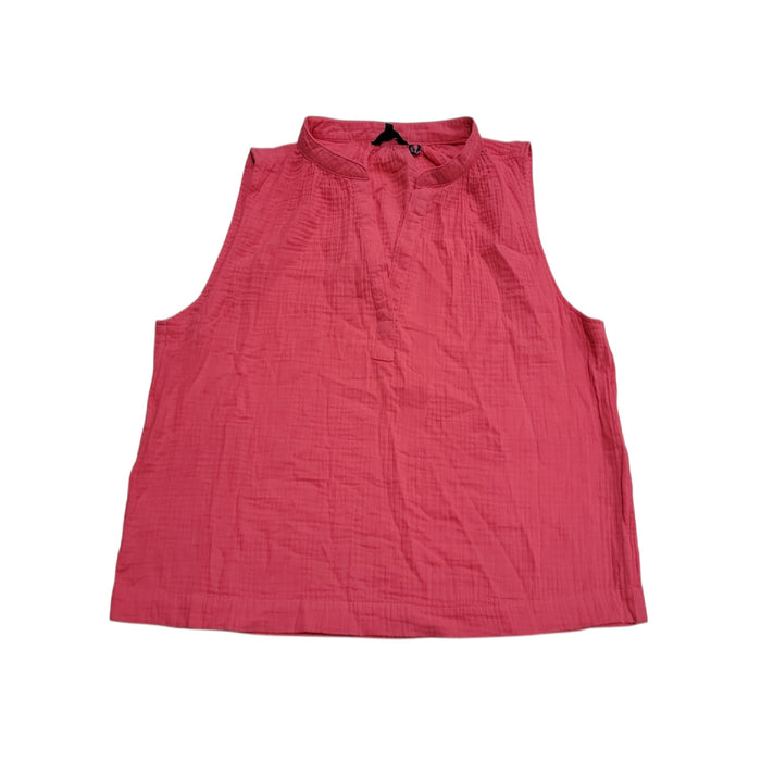 DKNY Women's Classic Fit Gauze Sleeveless Tank Top