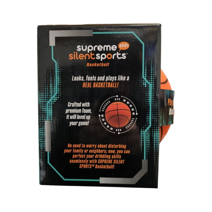 Supreme Silent Sports No Sound Foam Basketball, Size 7