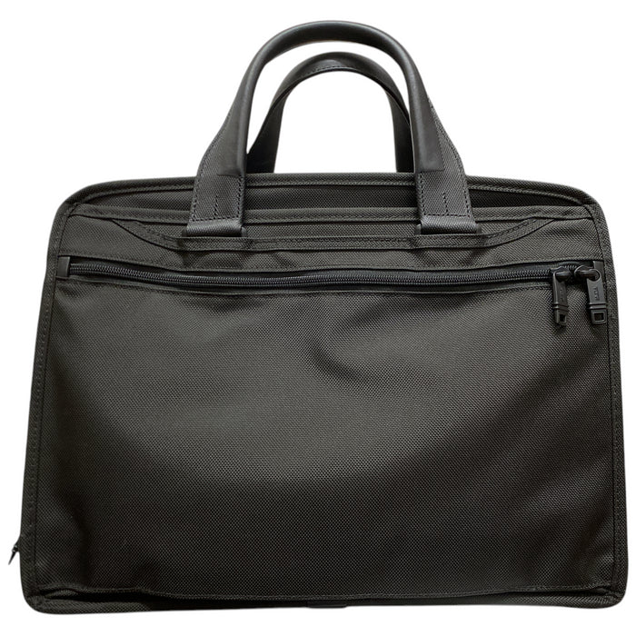 TUMI Alpha Expandable Laptop Briefcase, Black *Missing Strap & Removable Case*