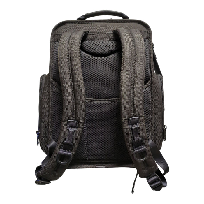 TUMI Alpha 3 Brief Pack 15" Laptop Backpack with Padded Adjustable Straps, Black