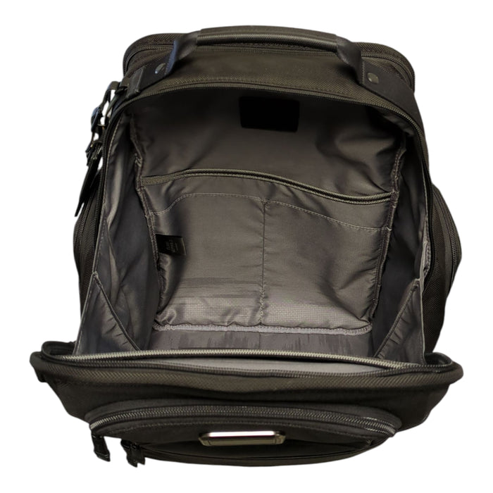 TUMI Alpha 3 Brief Pack 15" Laptop Backpack with Padded Adjustable Straps, Black