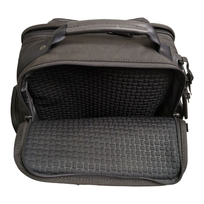 TUMI Alpha 3 Brief Pack 15" Laptop Backpack with Padded Adjustable Straps, Black