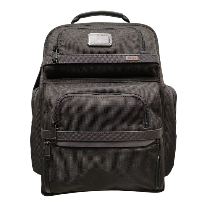 TUMI Alpha 3 Brief Pack 15" Laptop Backpack with Padded Adjustable Straps, Black
