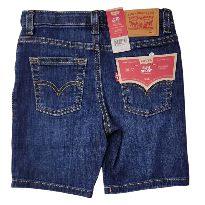 Levi's Boys' 511 Slim Fit Easy Care Pockets Denim Shorts