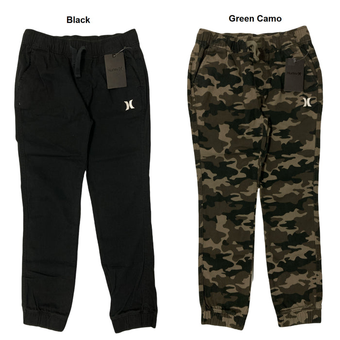 Hurley Boy's Performance Active Wear Warm Cotton Twill Jogger