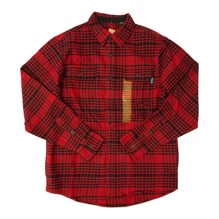 Woolrich Men's Heavyweight Brushed Cotton Brawny Flannel Shirt