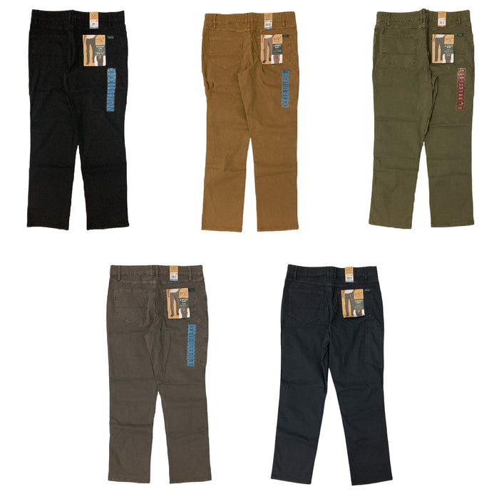 Woolrich Men's Straight Fit Stretch Fabric 5 Pocket Utility Pant