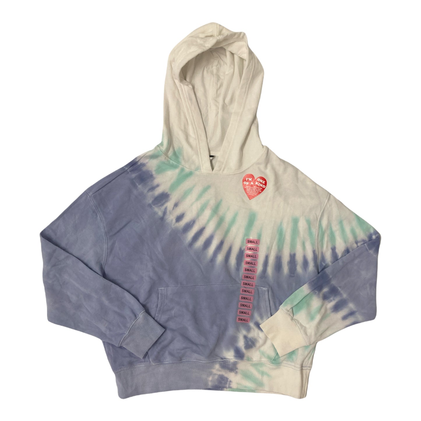 Wildfox Women's French Terry Relaxed Fit Tie-Dye Hoodie