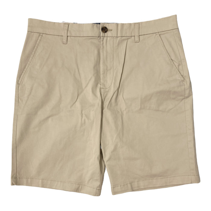 GAP Men's Easy Care Relaxed Fit 2 Back Pockets Vintage Flat Front Shorts