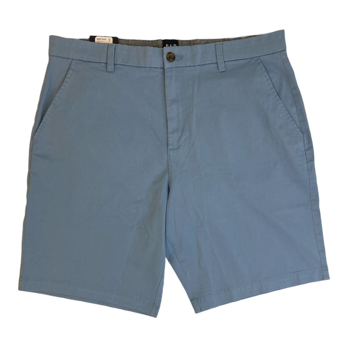 GAP Men's Easy Care Relaxed Fit 2 Back Pockets Vintage Flat Front Shorts