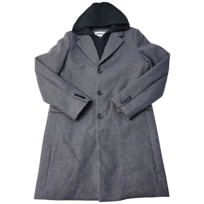 DKNY Men's Water Resistant Wool Cold Weather Casual Jacket