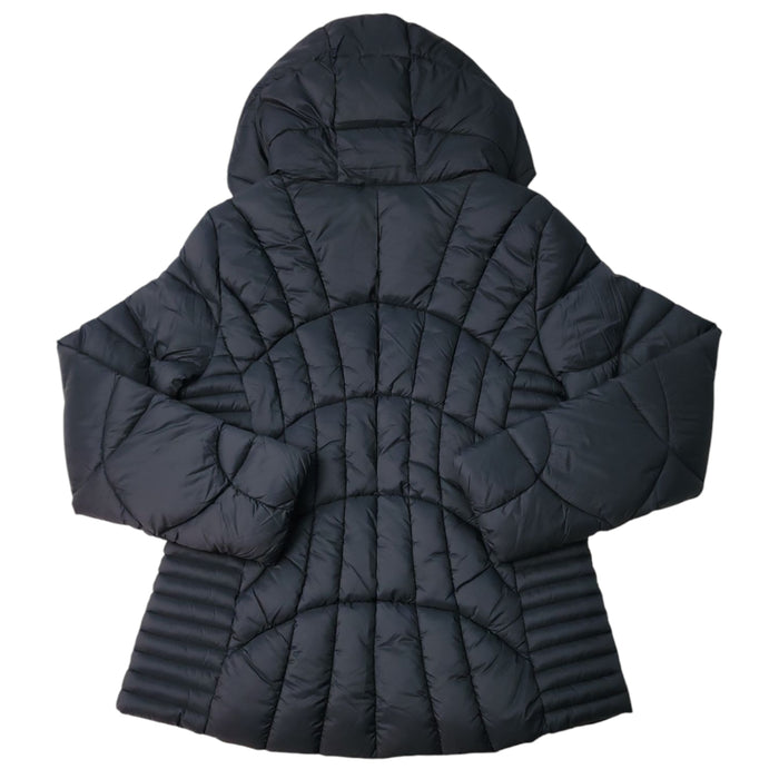 DKNY Women's Full-Zip Warm Hooded Light-Weight Puffer