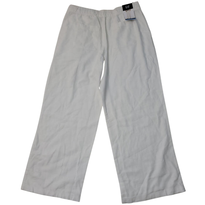 Gap Women's Pull Versatile Lightweight On Soft Linen Pants