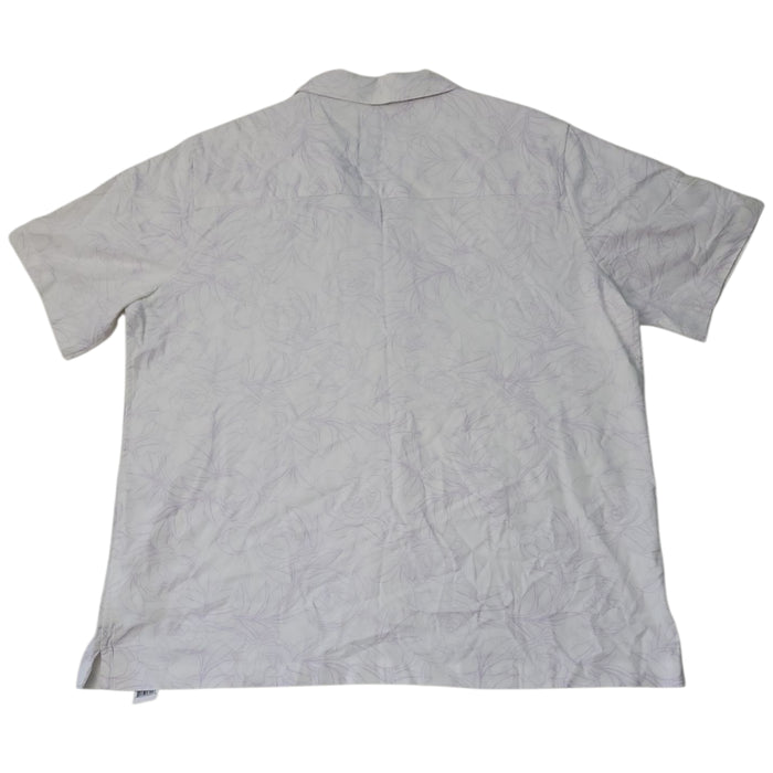 Gap Men's Short Sleeve Button-Up Relaxed Fit Linen Shirt