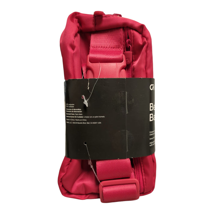 GAPFit Adult Unisex Lightweight & Adjustable Zippered Belt Bag