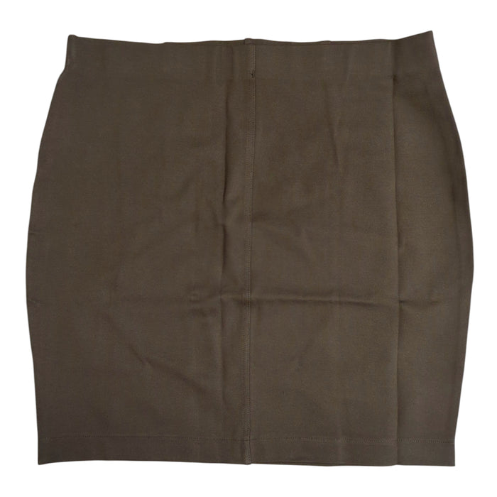 Express Women's Pull On Soft Stretch Ponte Sophisticated Mini Skirt