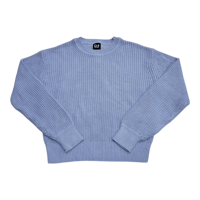 Gap Women's Soft Woven Fabric Pull-On Relaxed Fit Crewneck Sweater