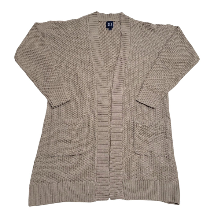 GAP Women's Long Sleeve Soft Cozy Relaxed Fit Textured Cardigan