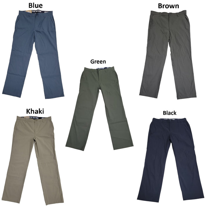Eddie Bauer Men's Tech Water Resistance Stretch Pockets Chino Pant