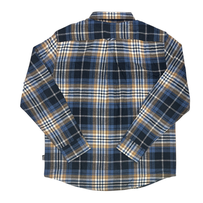 Eddie Bauer Men's Lightweight Button Down Classic Plaid Flannel Shirt