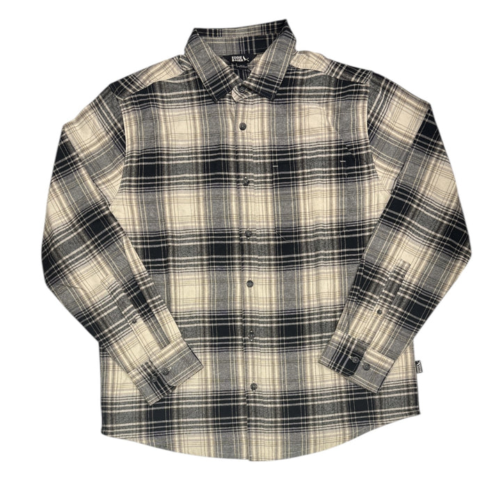 Eddie Bauer Men's Lightweight Button Down Classic Plaid Flannel Shirt
