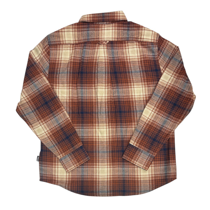 Eddie Bauer Men's Lightweight Button Down Classic Plaid Flannel Shirt
