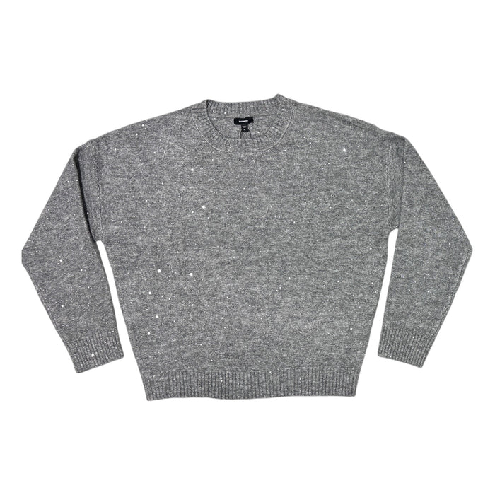Express Women's Long Sleeve Knitted Embellished Sweater
