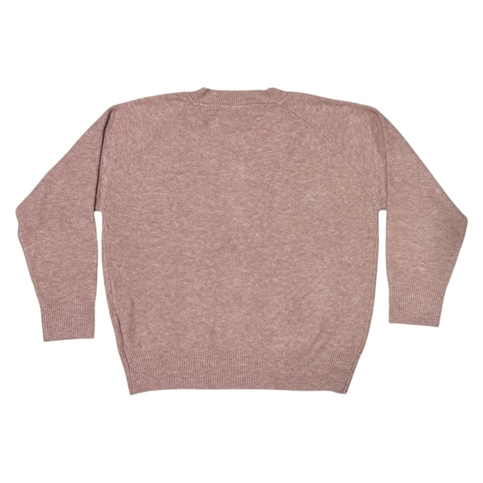 Express Women's Long Sleeve Knitted Embellished Sweater