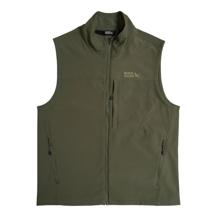 Eddie Bauer Men's Lightweight Full Zip Softshell Vest