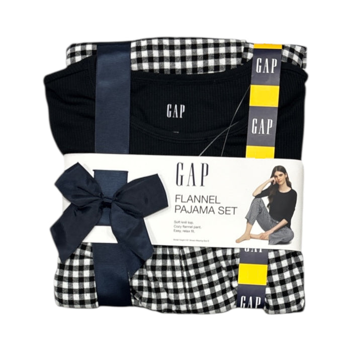 Gap Women's Relaxed Fit Soft Brushed Flannel Pajama Set, 2-Piece
