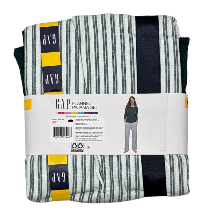 Gap Women's Relaxed Fit Soft Brushed Flannel Pajama Set, 2-Piece