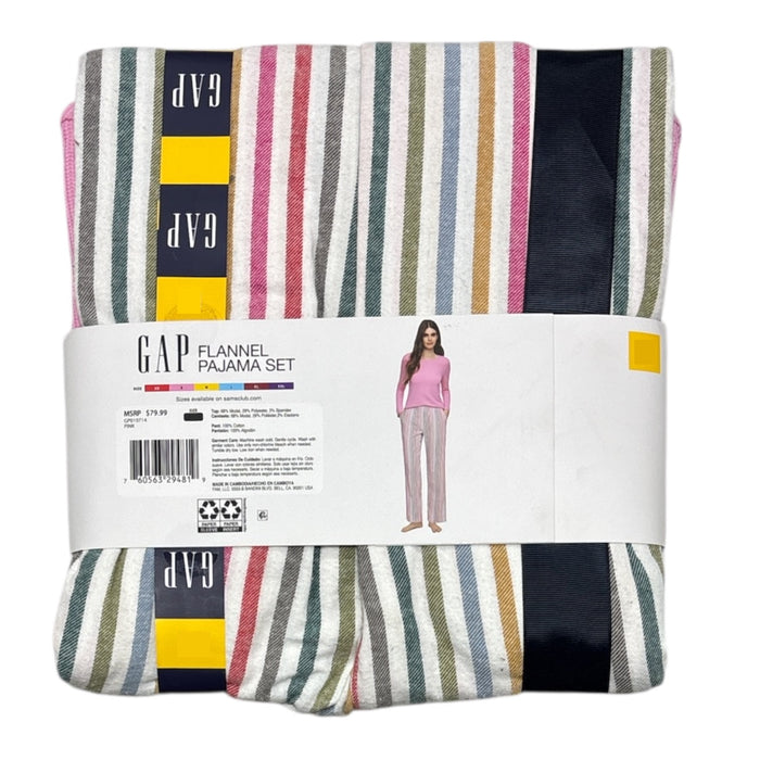 Gap Women's Relaxed Fit Soft Brushed Flannel Pajama Set, 2-Piece