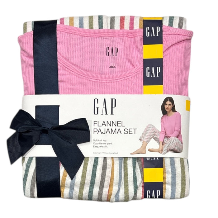 Gap Women's Relaxed Fit Soft Brushed Flannel Pajama Set, 2-Piece