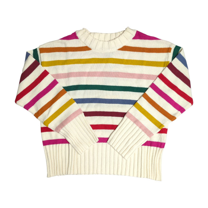 Gap Women's Lightweight Tight Knit Relaxed Fit Crewneck Sweater