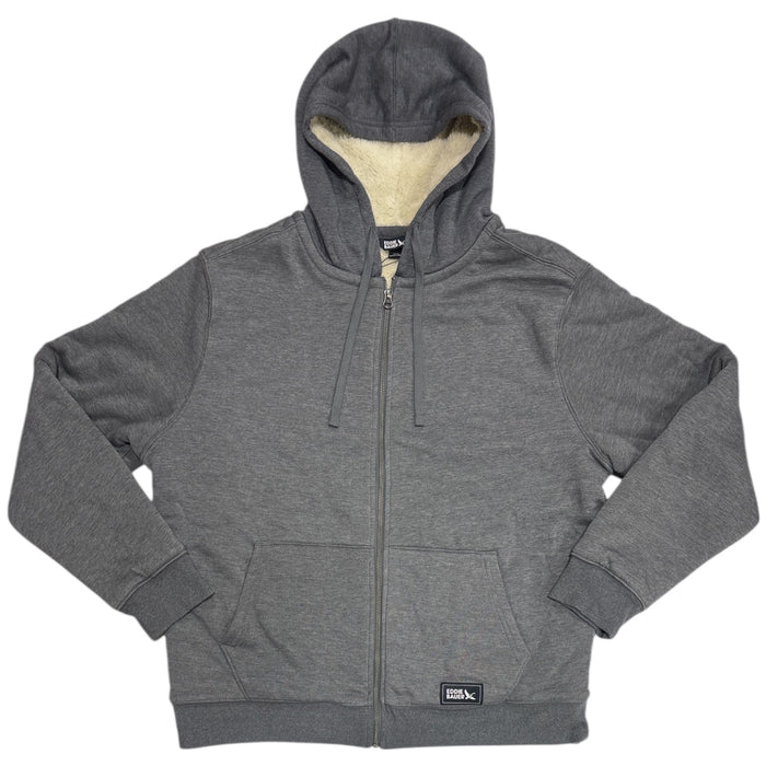 Eddie Bauer Men's Faux Shearling Lined Relaxed Fit Full Zip Hoodie