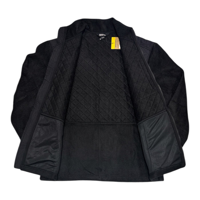 Eddie Bauer Men's Mixed Media Regular Fit Full Zip Fleece Jacket