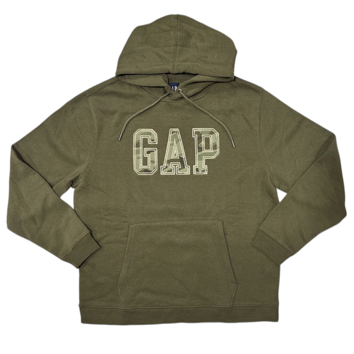 Gap Unisex Adult Embroidered Big Logo Soft Fleece Pullover Hoodie