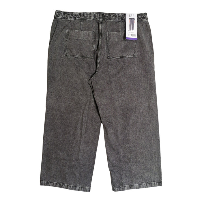 Gap Women's 100% Cotton Relaxed Fit Wide Leg Lightweight Pull-On Pant