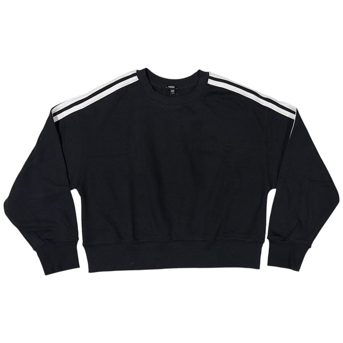 Express Women's Lightweight Loose Fit Varsity Crewneck Sweatshirt
