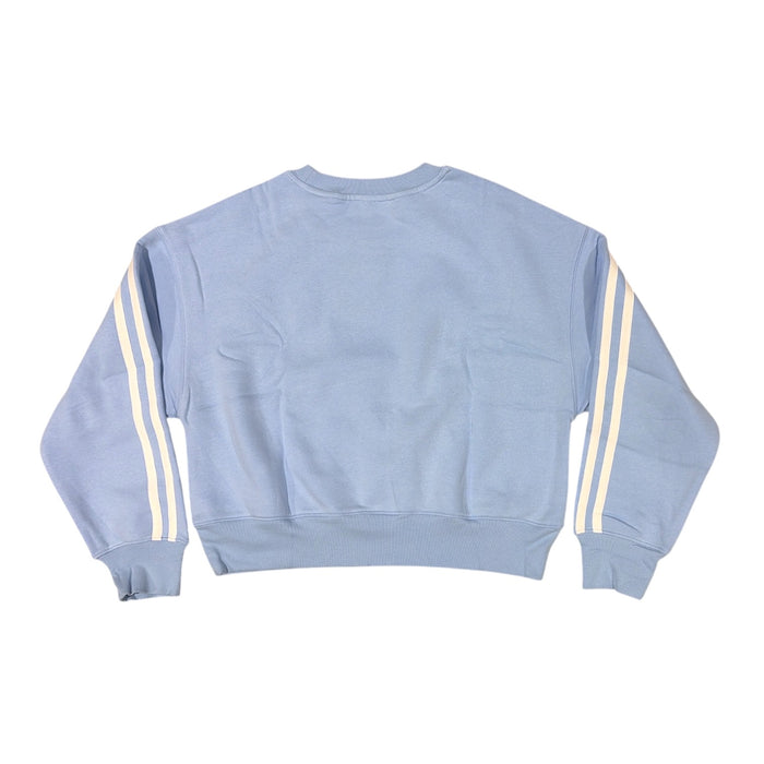 Express Women's Lightweight Loose Fit Varsity Crewneck Sweatshirt