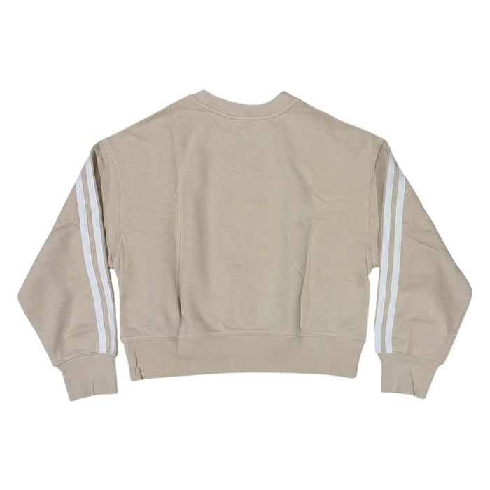 Express Women's Lightweight Loose Fit Varsity Crewneck Sweatshirt