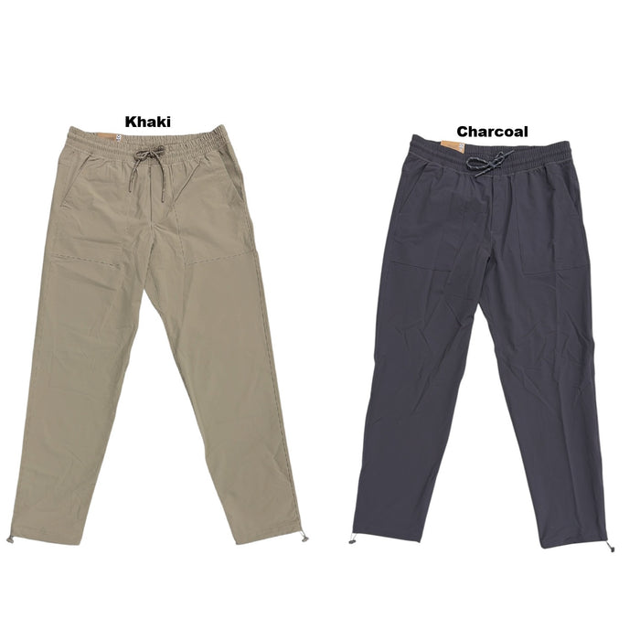 Eddie Bauer Mens Active Fit Pull-On Stretch Fabric Trail Pant